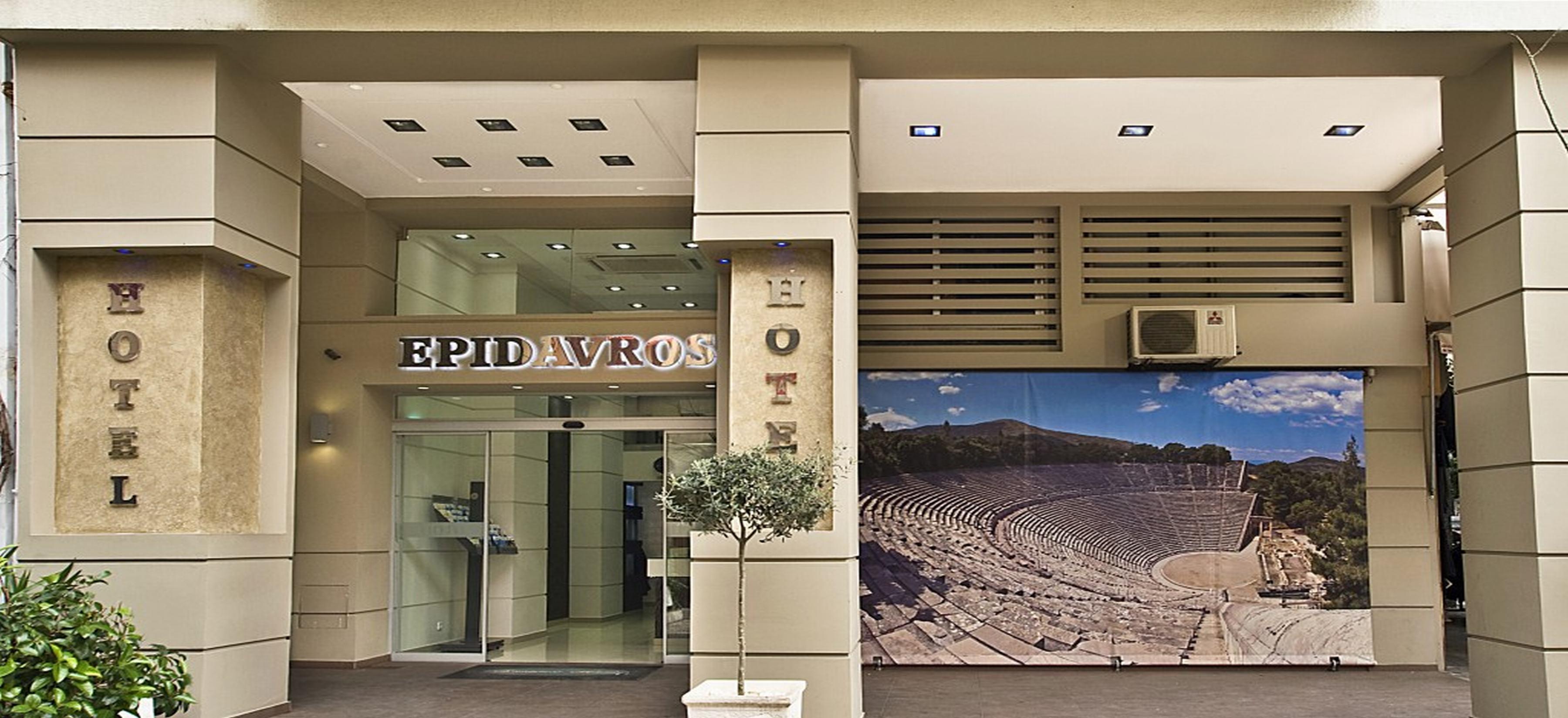 Epidavros Hotel Atenas Exterior foto
